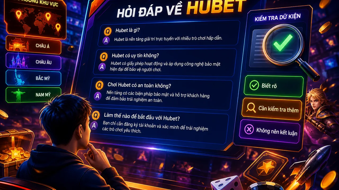 Giải đáp câu hỏi thường gặp về Hubet: đọc thông tin rõ ràng, tránh hiểu lầm
